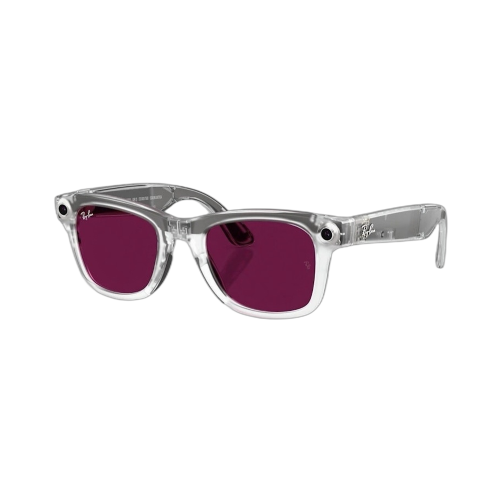 Wayfarer Gen 2 - Transparent Clear/Ruby Transition